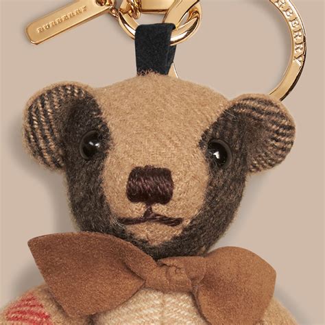 burberry bear charm|burberry thomas bear charm.